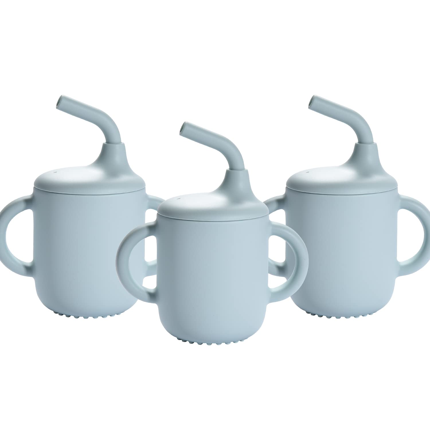 Mini Mushie Sippy Cups - Silicone Straw Cup For Baby