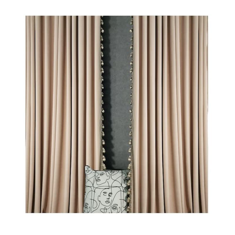 Blackout Curtains for Bedroom Pink Girls 102inch Energy Efficien