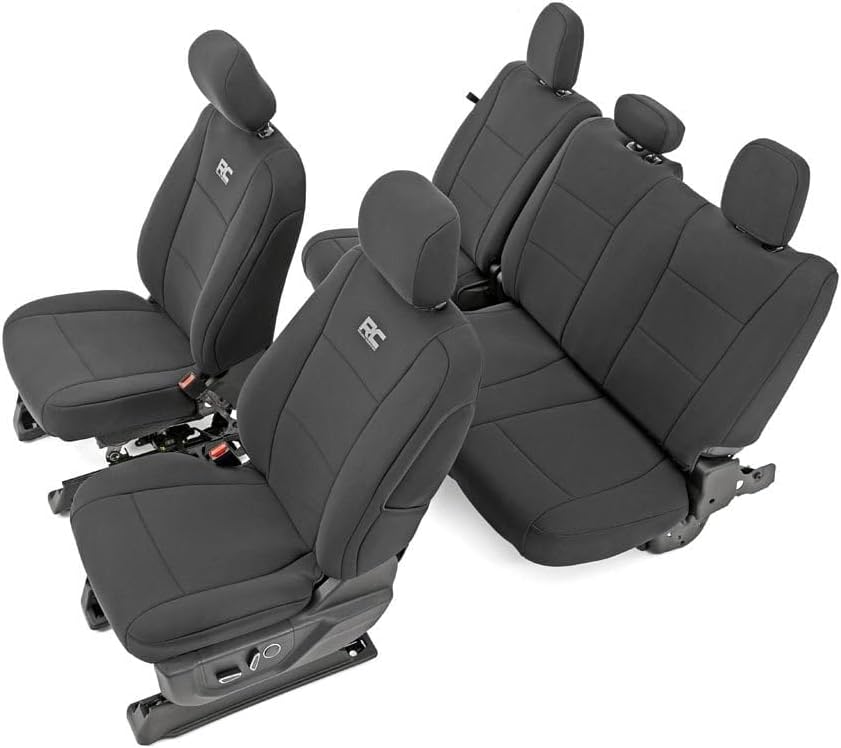 Neoprene Seat Covers for Ford F-150/Lightning/F-250/F-350 (2015-2025) Crew Cab