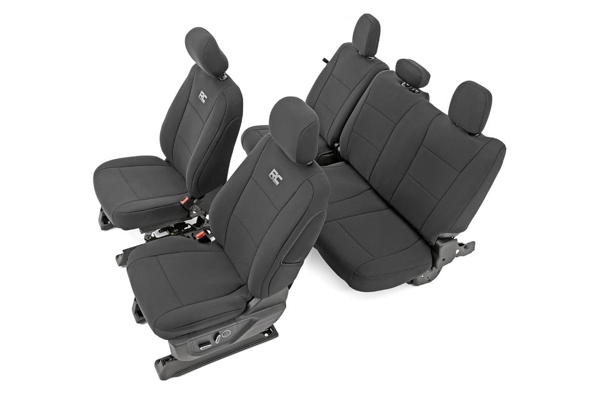 Neoprene Seat Covers for Ford F-150/Lightning/F-250/F-350 (2015-2025) Crew Cab