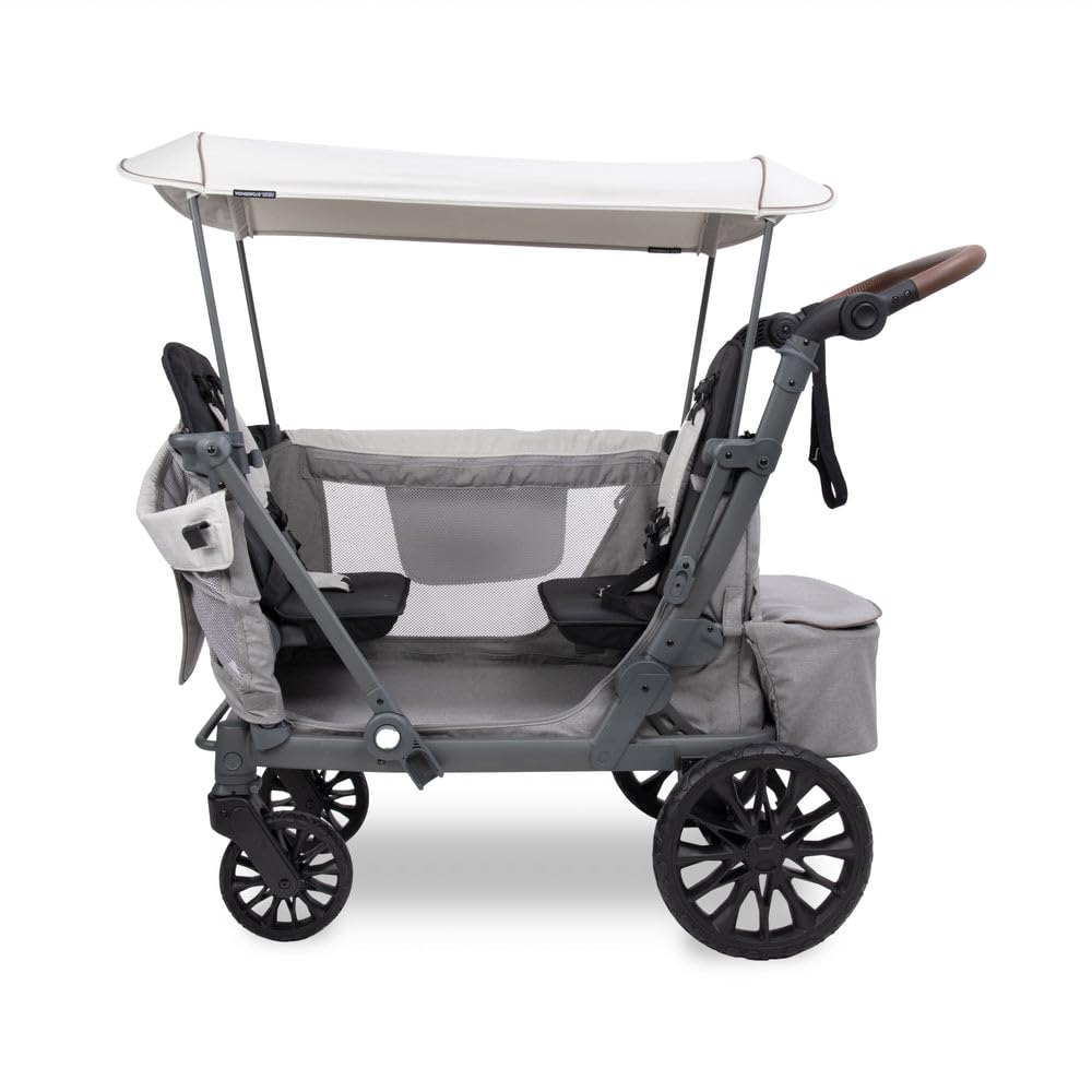 L2 Double Stroller Wagon - Gray