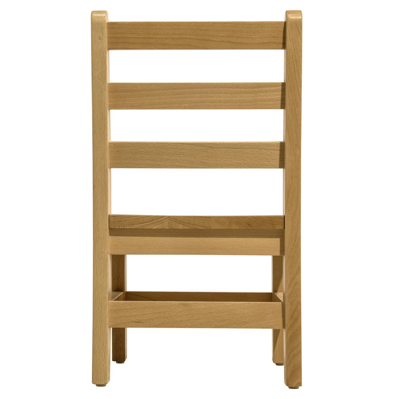 Kids Wooden Ladderback Chair Set for Ages 6-8