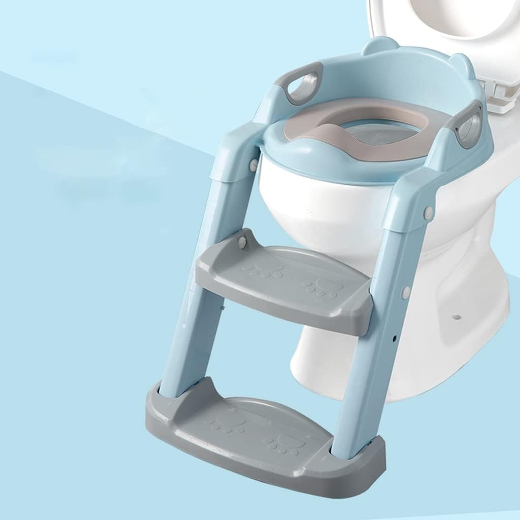 Seat with Ladder Adjustable Height Toilet Training Seat, Lightweight