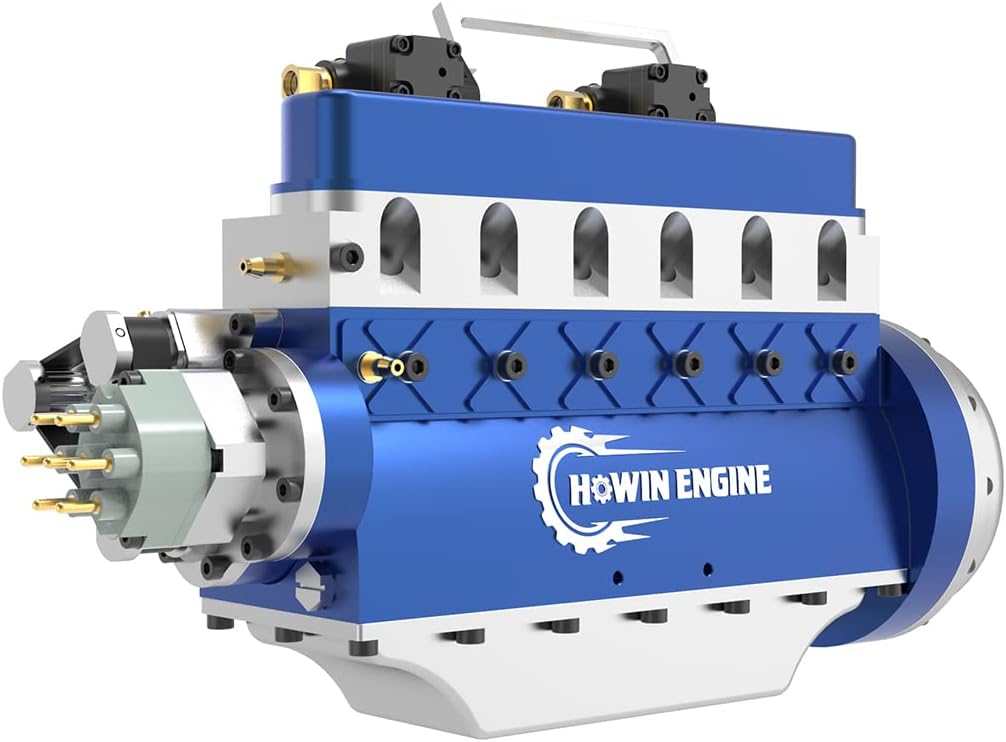 21CC HOWIN L6-210 Inline Six-Cylinder Four-Stroke Water-Cooled Engine Educational Toys