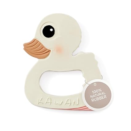 Natural Rubber Baby Teether - for Soothing Sore and Itchy Gums