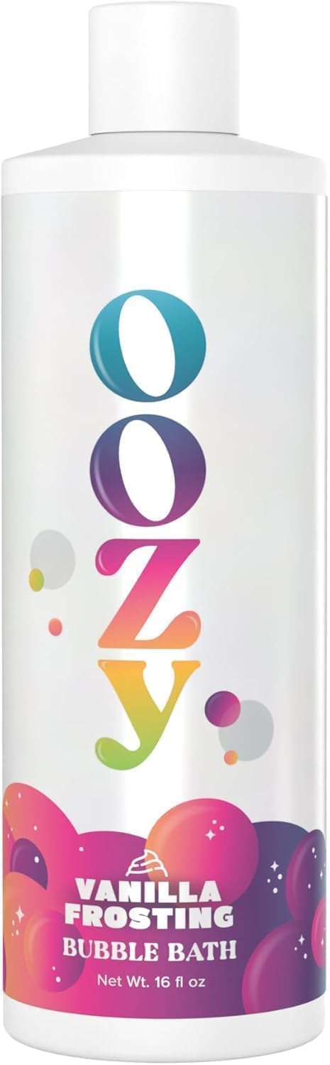 Frosting Bubble Bath for Kids (473ml) - Cruelty-Free Formula w/Sweet Vanilla Scent
