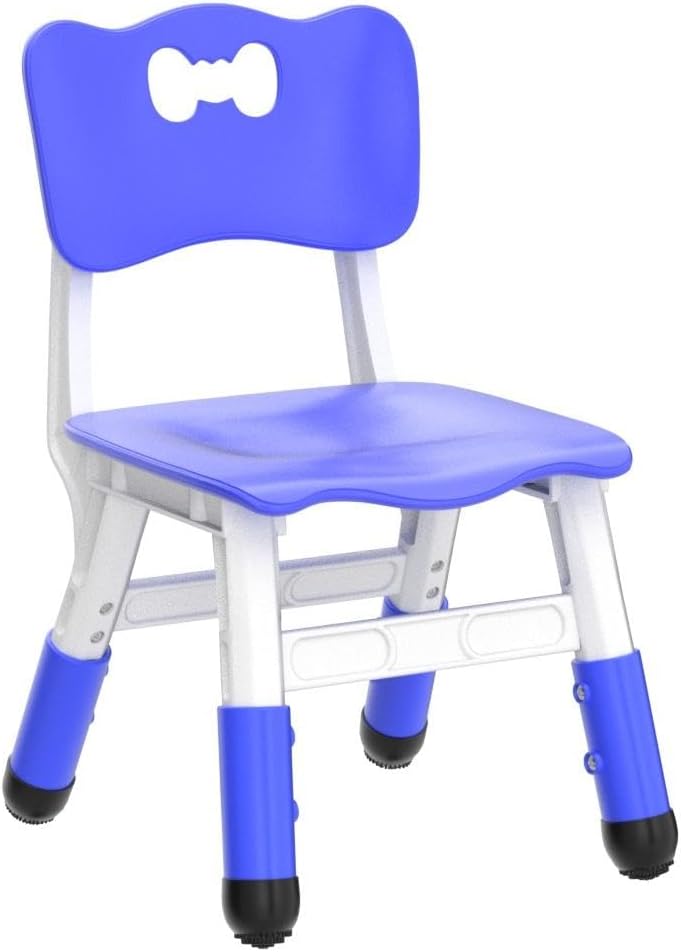 4 Piece Kids Chair Set 3 Levels Adjustable Stackable Kids Chairs Ideal