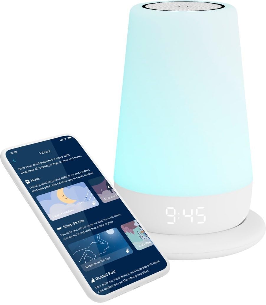 Baby & Kids Sound Machine | 2nd Gen | Child’s Night Light, Alarm Clock