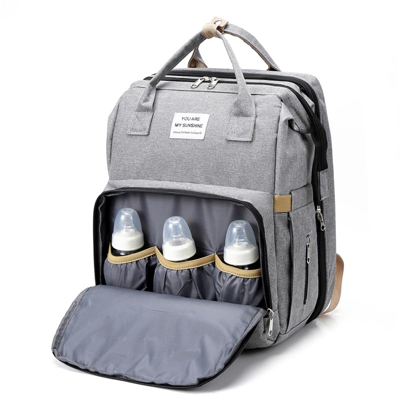 Diaper Bag Backpack, Multifunction Travel Changing Diaper Bags