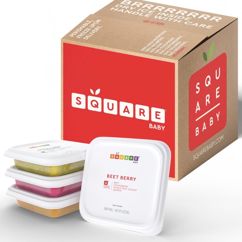 Organic Baby Food Purees | Stage 1-3 Variety Pack | Fresh & Dietitian