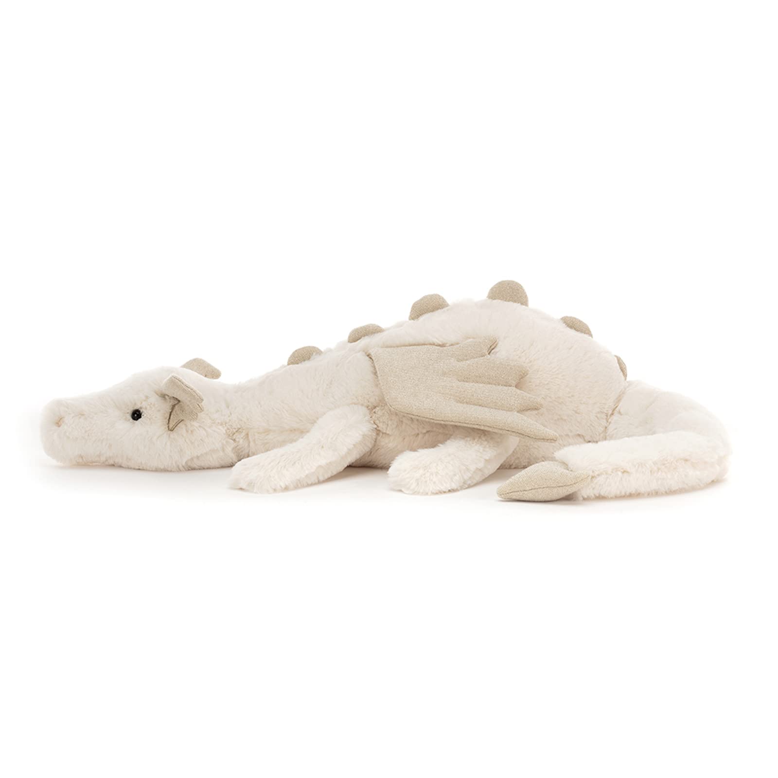 Snow Dragon Stuffed Animal, Large 19.5 inches - Mythical Plush Toy - Classic Children's Gift