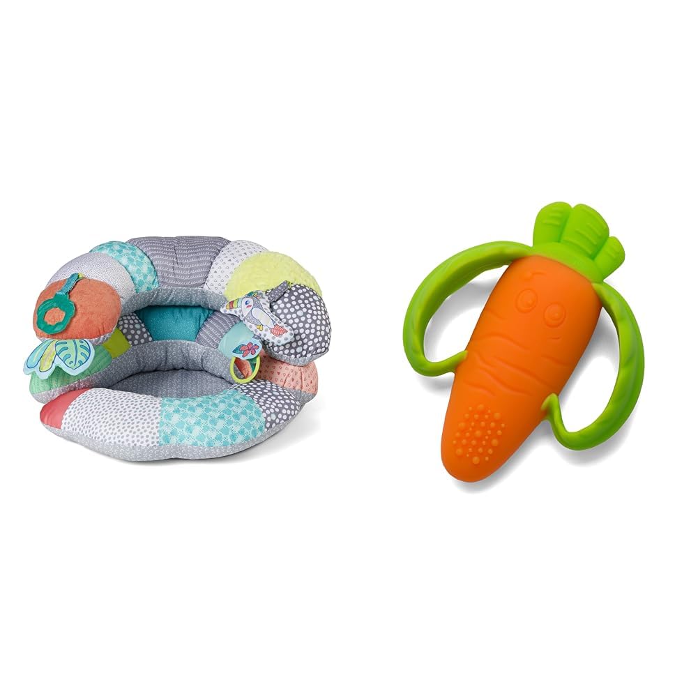 2-in-1 Tummy Time & Seated Support - for Newborns and Older Babies & Lil' Nibbles