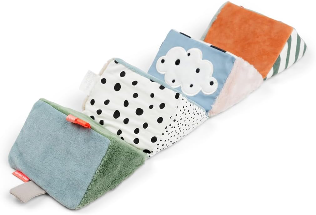 Croco Tummy Time Activity Toy and Deer Friends Fold-Out Sensory Cube - Sensory Play