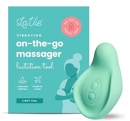 Warming Lactation Massager 3-in-1 Adjustable Heat + Vibration