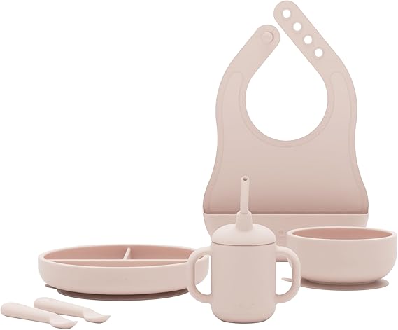 First Bites Silicone Baby Feeding Set - Baby Led Weaning Supplies