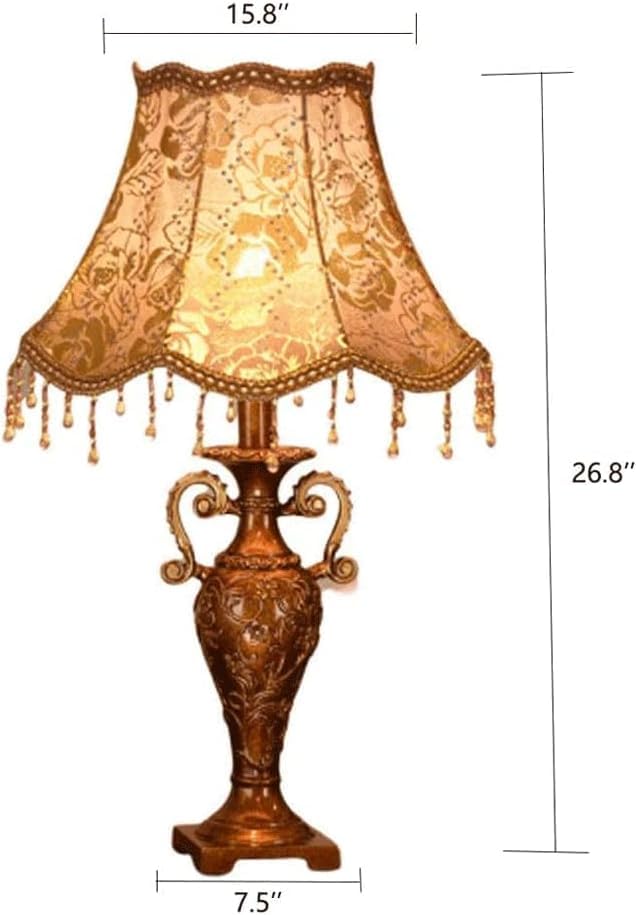 Nightstand Lamp Resin Body Creative Bedside Lamp Desk Lamp