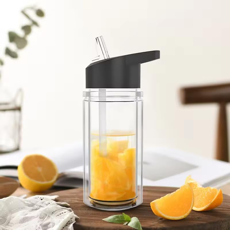 oz Plastic Snow Globe Cups, Double Wall Acrylic Snowglobe