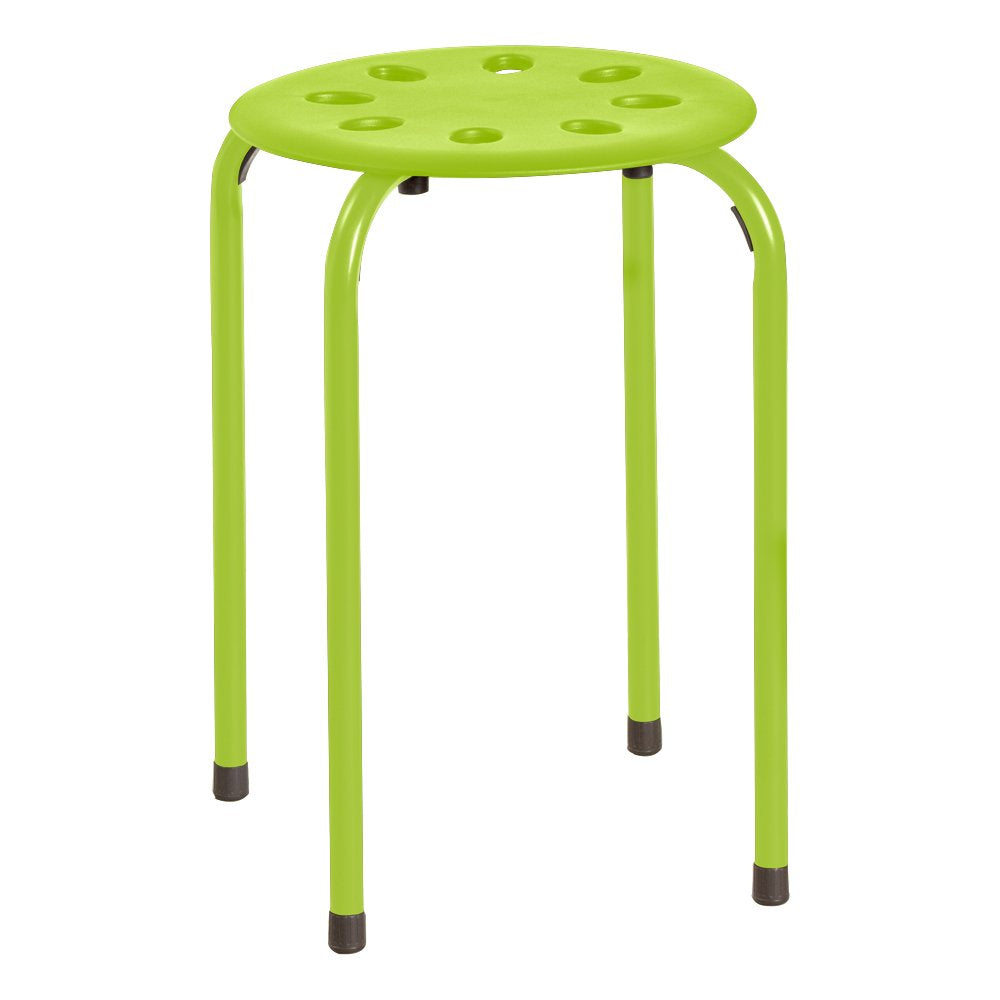 Stacking Stools Set of 5 - Portable Classroom and Office Seating