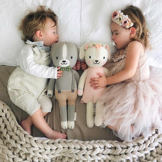 The Dog Little 13" Hand-Knit Doll – 1 Doll = 10 Meals, Fair Trade, Heirloom Quality