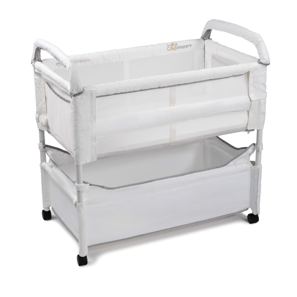 Bedside Bassinet with Mesh Panels