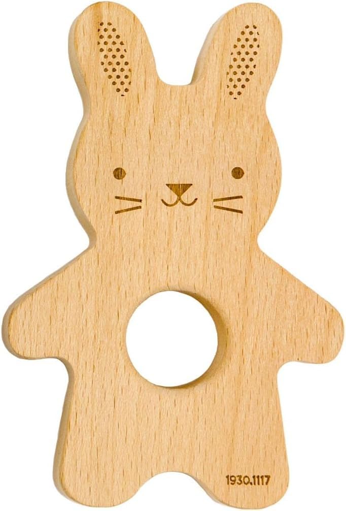 Baby Bunny Organic Soft Book and Teether Set