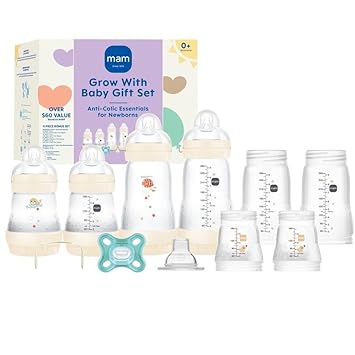 Grow with Baby Feeding Set, Newborn Essentials Must Have for 0-3 Months