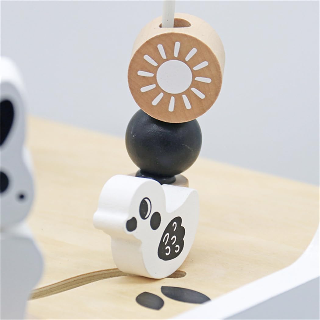 5-in-1 Wooden Baby Walker Activity Cube