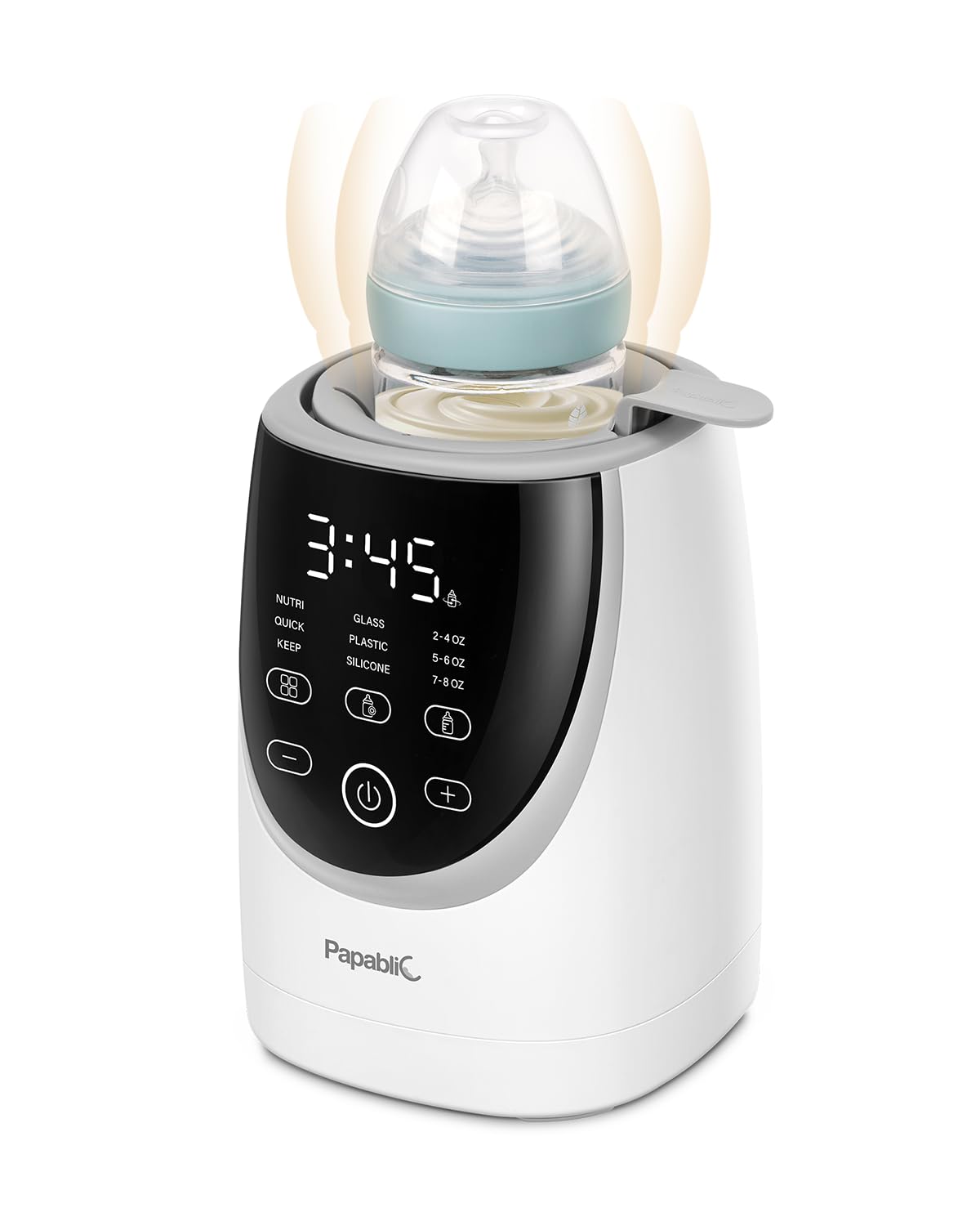 NutriWarm™ Swirlable Bottle Warmer – Advanced Nutrient-Preserving