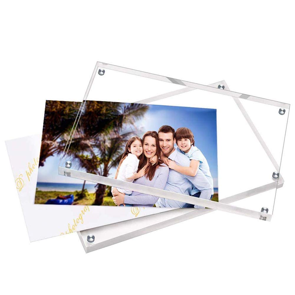 Acrylic Frame, 5 Pack 5x7 Acrylic Picture Frames