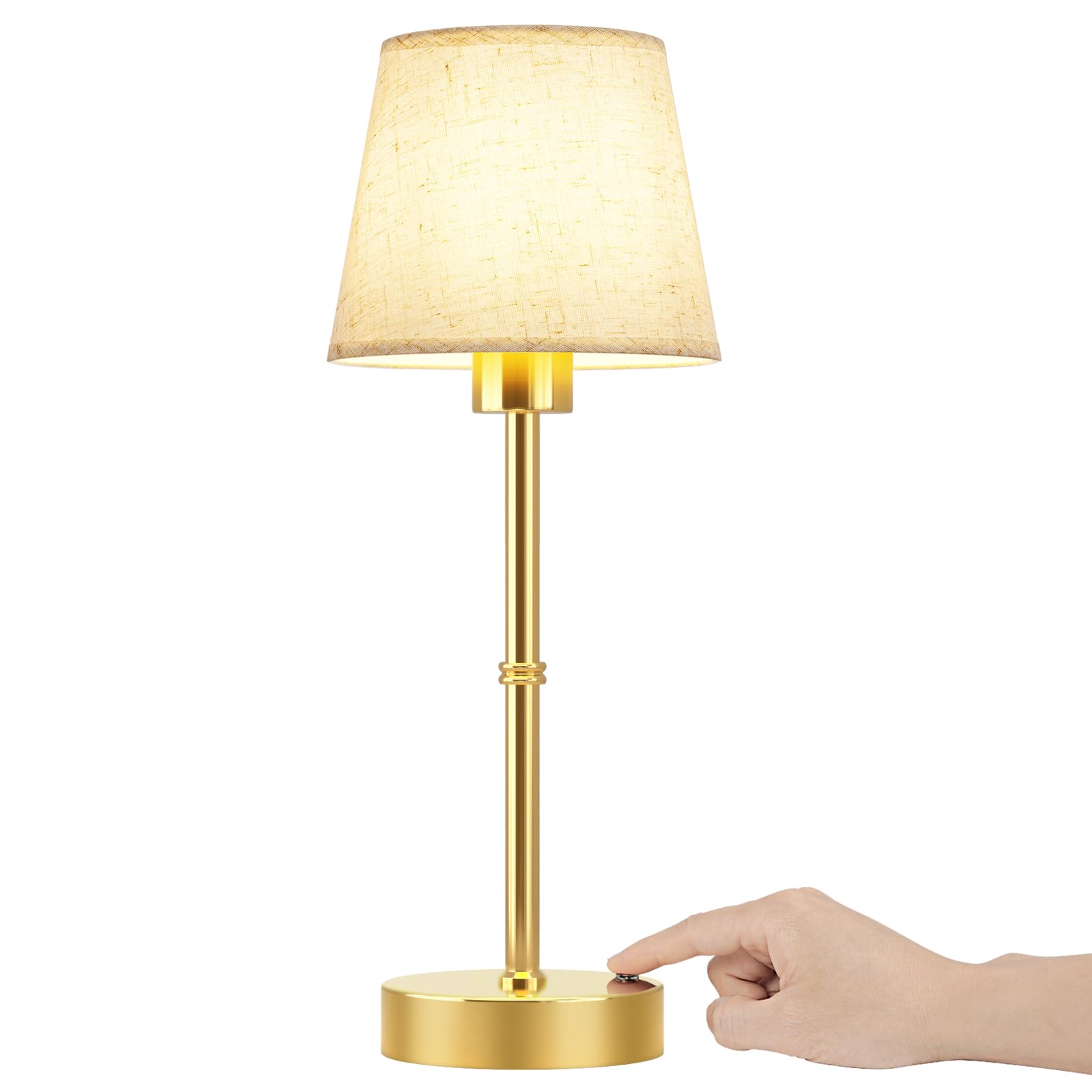 Rechargeable Battery Powered Small Table Lamp, Wireless LED Lamps
