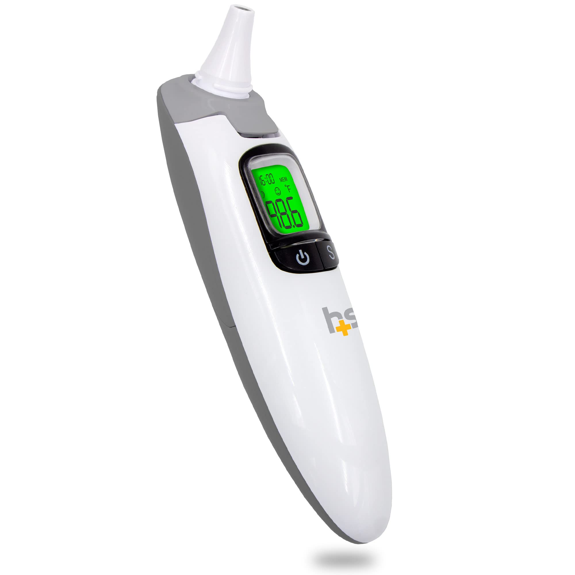Talking Infrared Ear & Forehead Thermometer, No Probe Covers Needed
