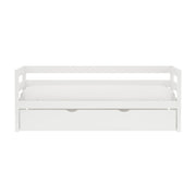 Caspian Wood Twin Daybed with Trundle