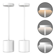 Rechargeable LED Cordless Table Lamp Set of 2