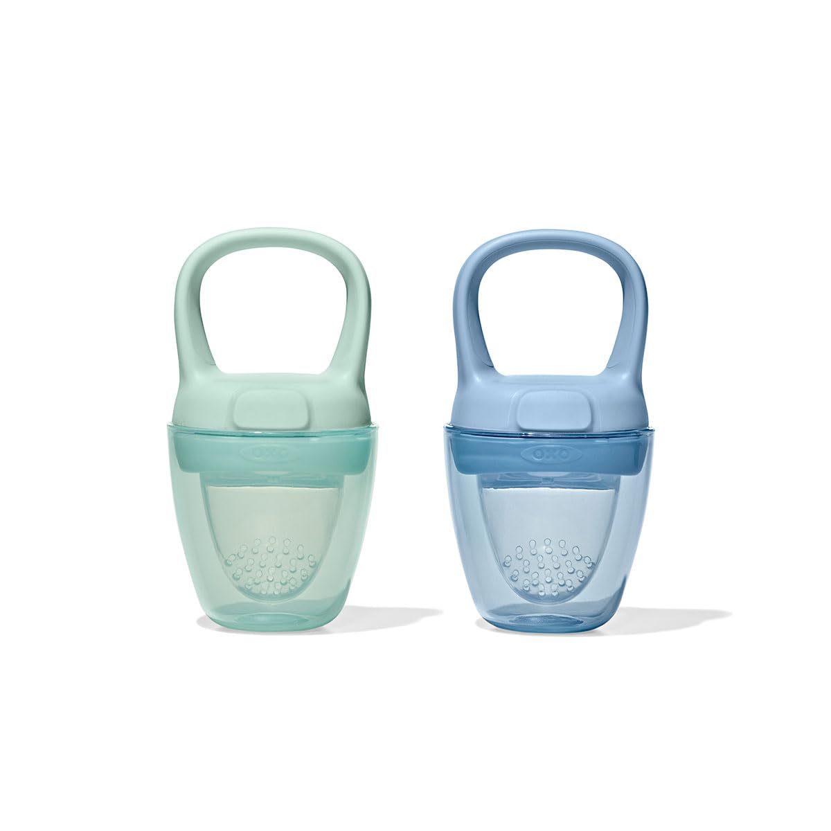 Silicone Self-Feeder 2 Pack - Opal and Dusk