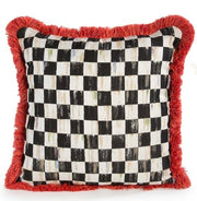 Courtly Check Square Pillow