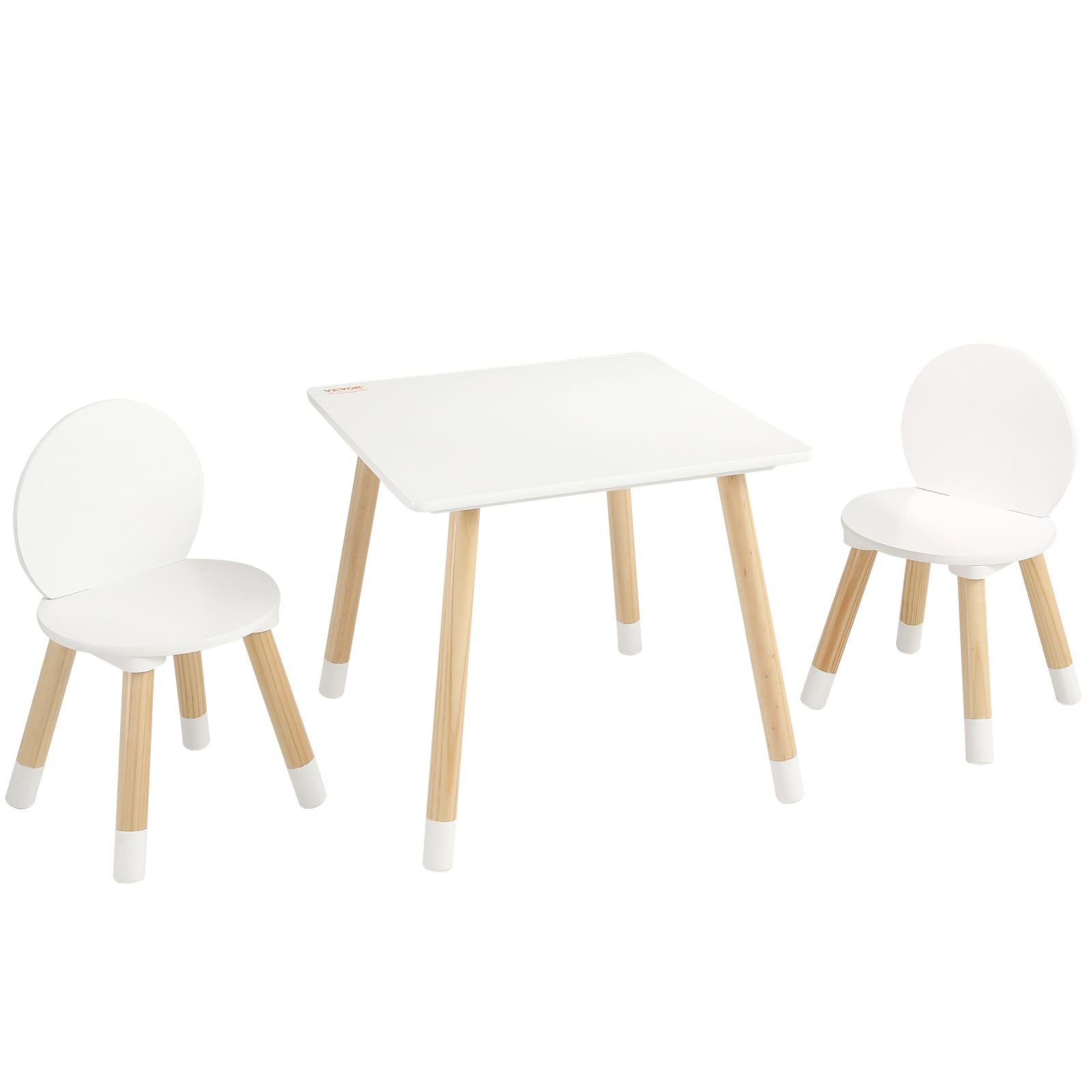 Kids Table and Chairs, Toddler Table and Chair Set, Children Wooden