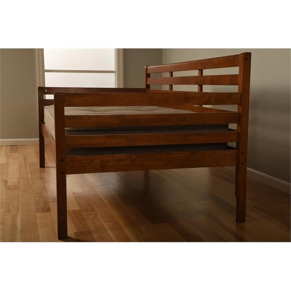 Solid Wood Twin Daybed with Trundle