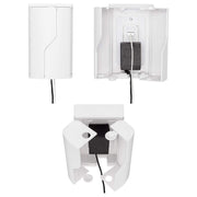 Twin Door Baby Safety Outlet Cover Box for Babyproofing Outlets