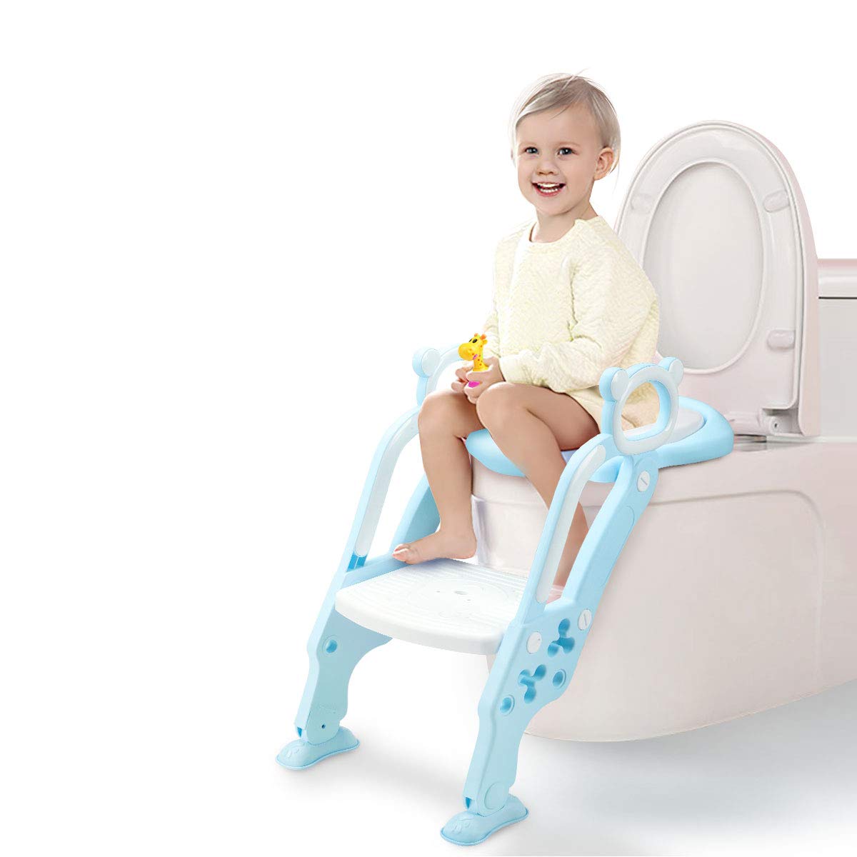 Training Toilet Seat with Step Stool Ladder for Boys