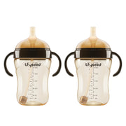 Weighted Straw Cup with Handles Toddlers Transition Bottles to Sippy