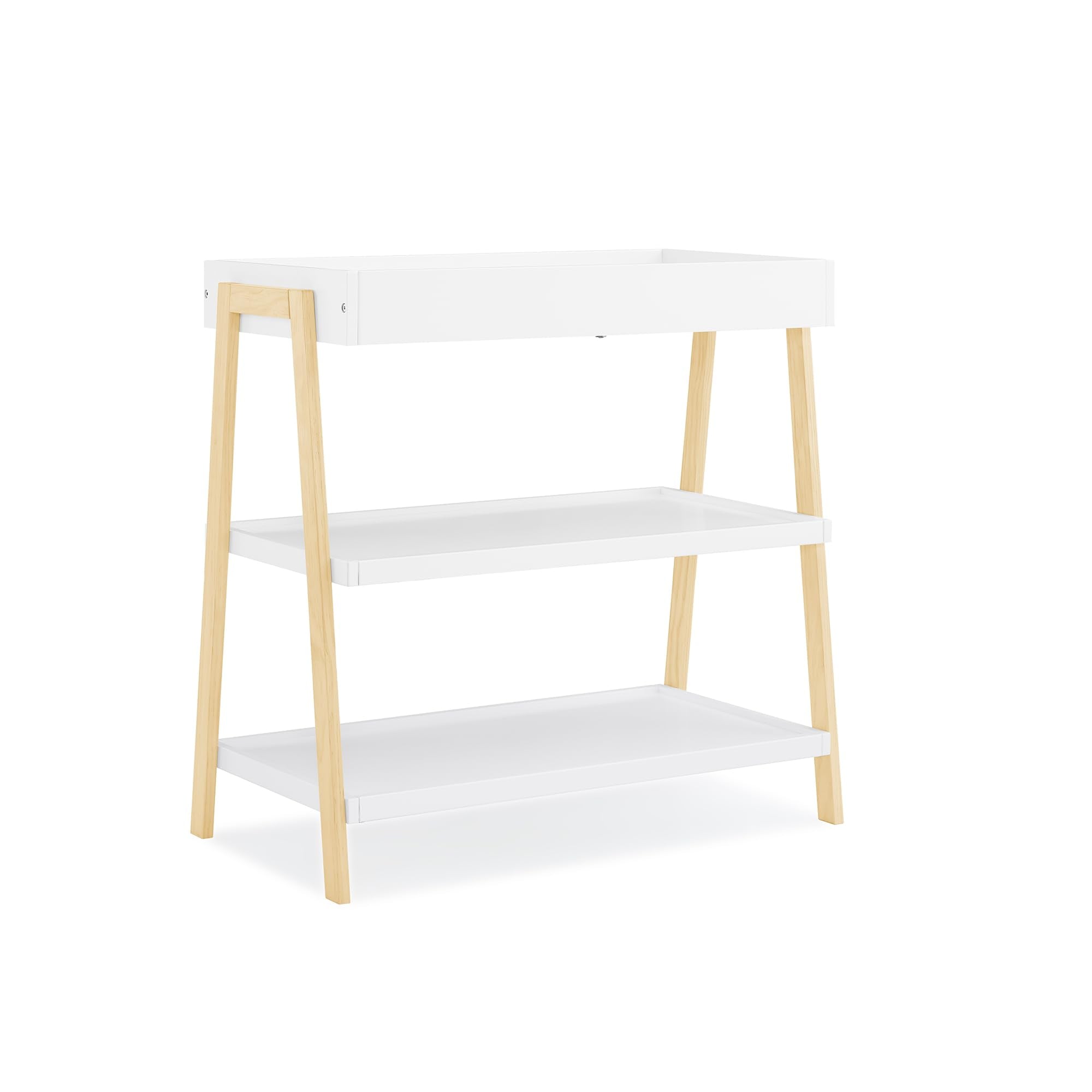 Scout Changing Table - Greenguard Gold Certified, Bianca White/Natural