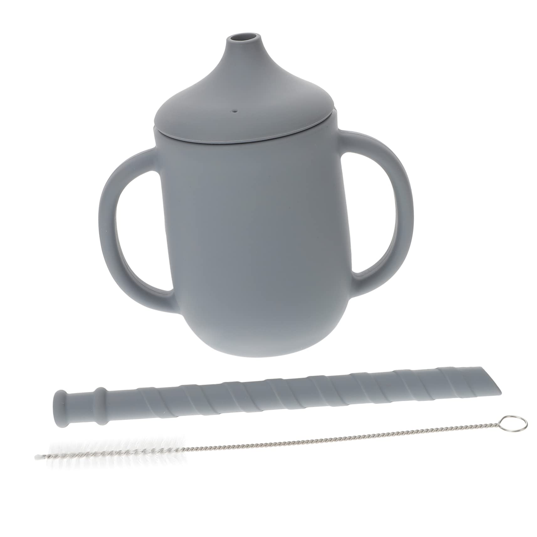 Silicone Sippy Cup for Leakproof Straw Cup with Portable Design