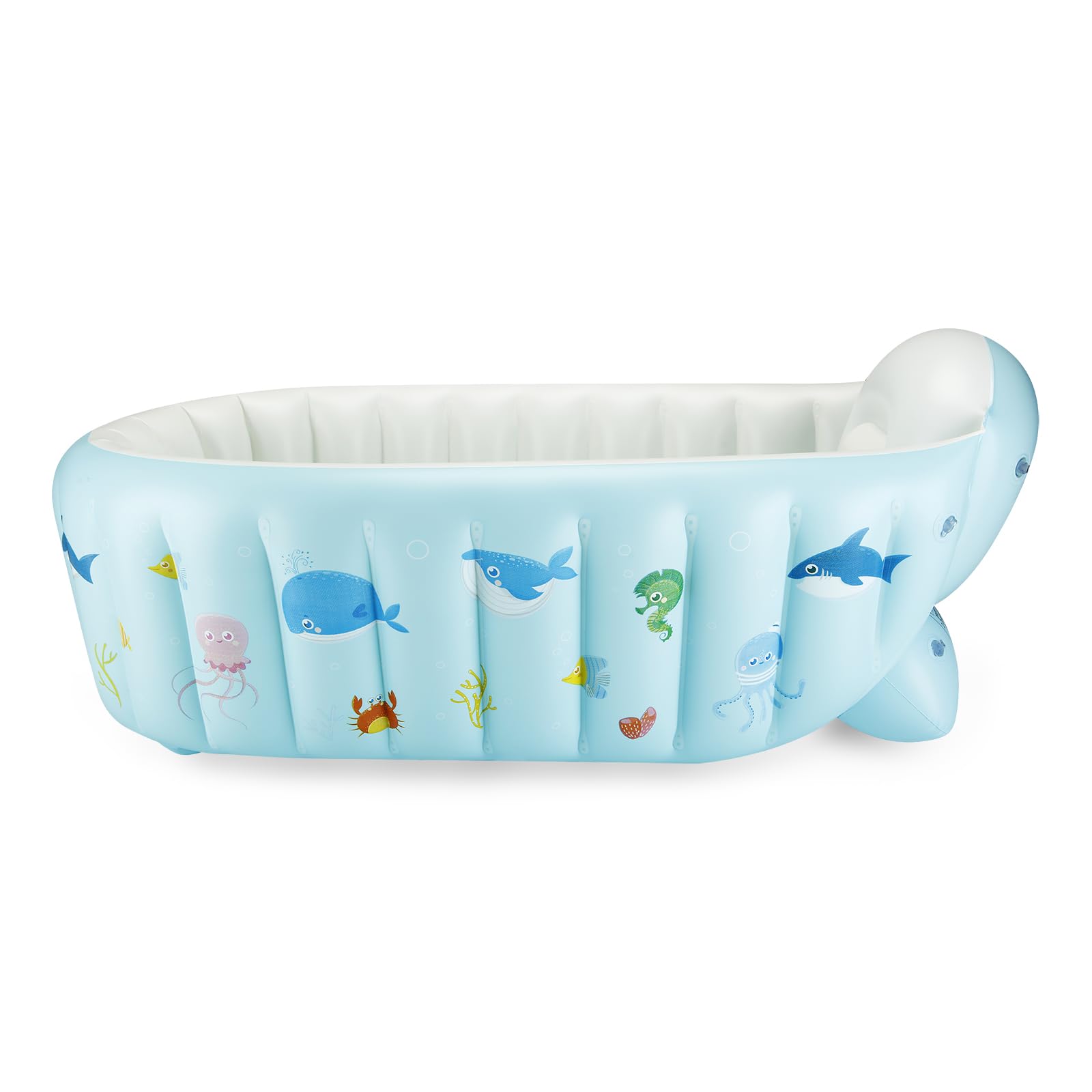 Baby Inflatable Bathtub, Portable Travel Baby Infant Bath Tub Toddler Bathtub
