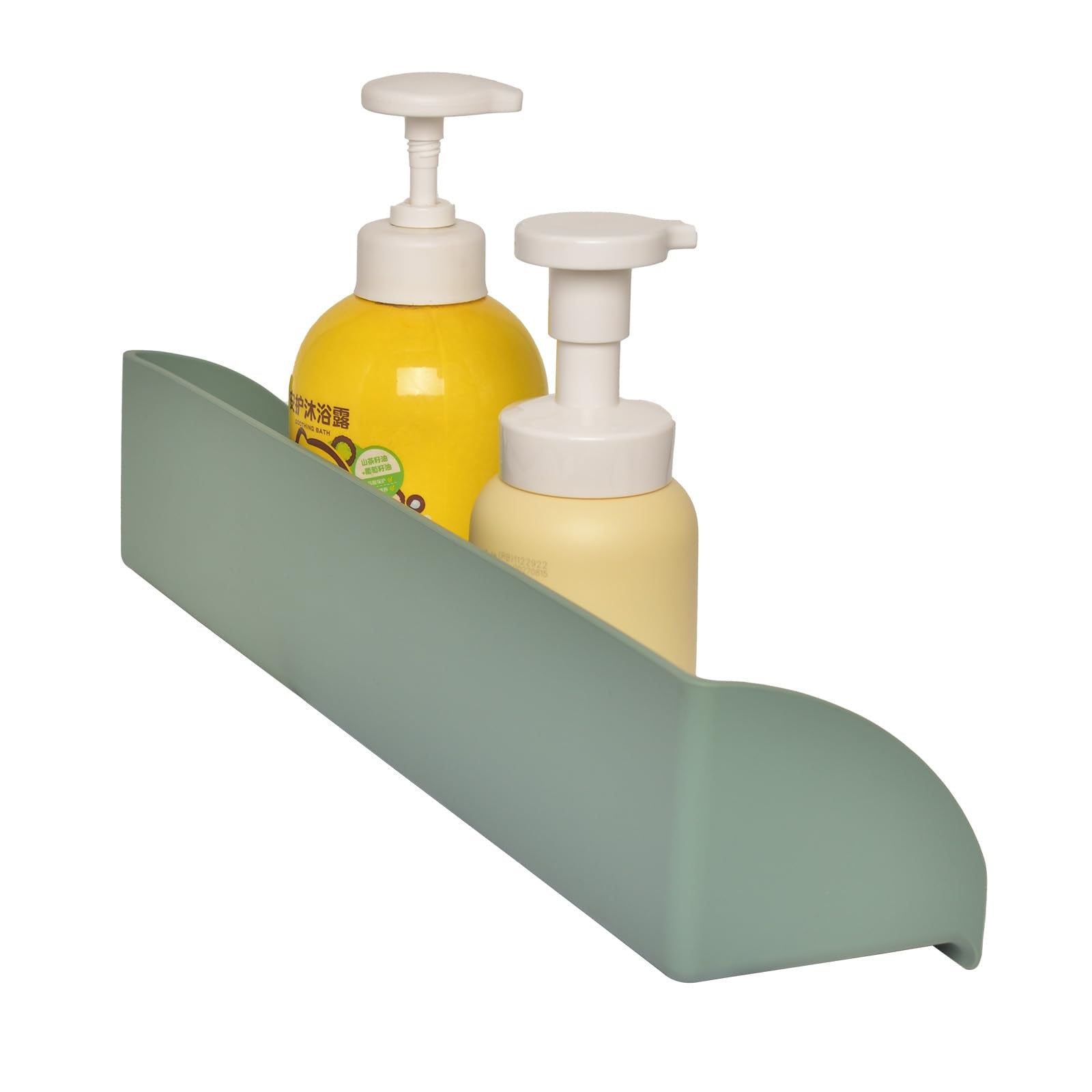 Bathtub Splash Guard for Tub Kids, 2 Pack Silicone Bath Tub Ledge Side