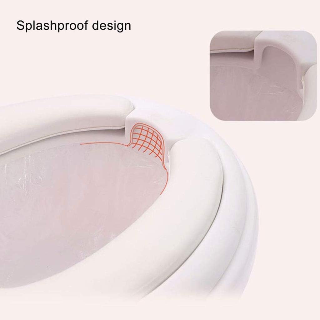 MWUCAIXIA Children's Simulation Toilet Realistic Potty Training Toilet Looks and Feels Like an Adult Toilet Easy to Empty and Clean