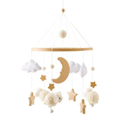Baby Mobile for Crib, Montessori Baby Crib Mobile for Boys Girls for Bassinet