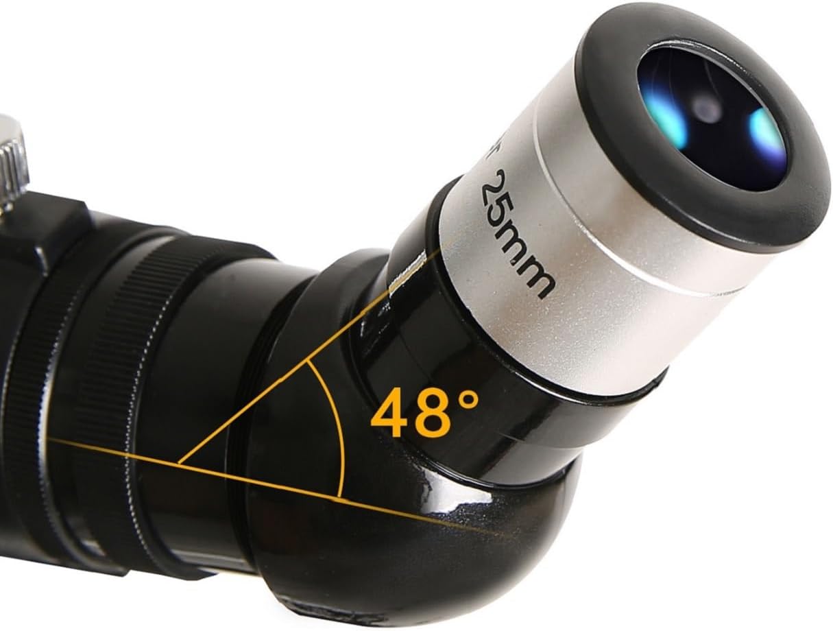 Telescope, 70mm Aperture 400mm AZ Mount Astronomical Refracting Telescope