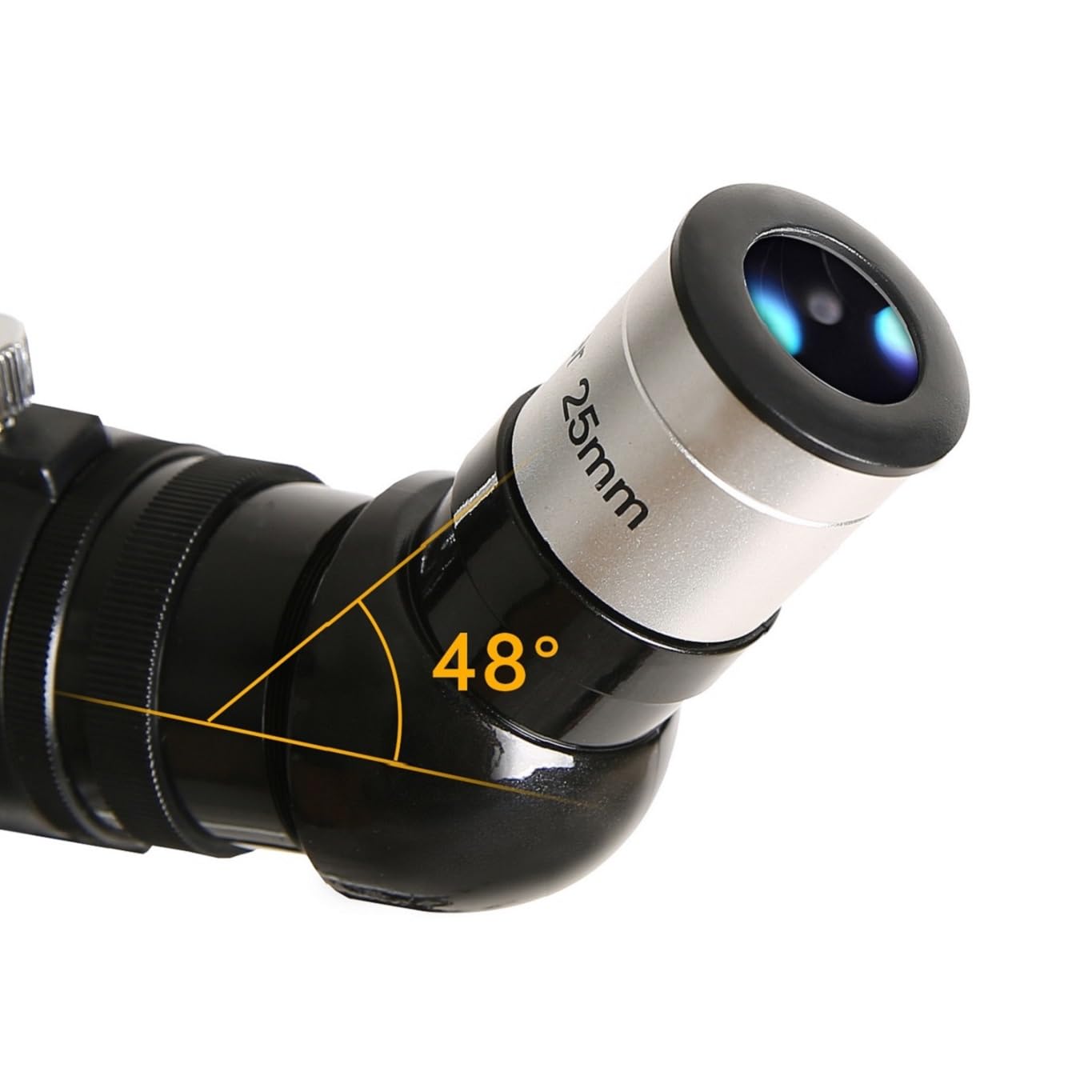Telescope, 70mm Aperture 400mm AZ Mount Astronomical Refracting Telescope