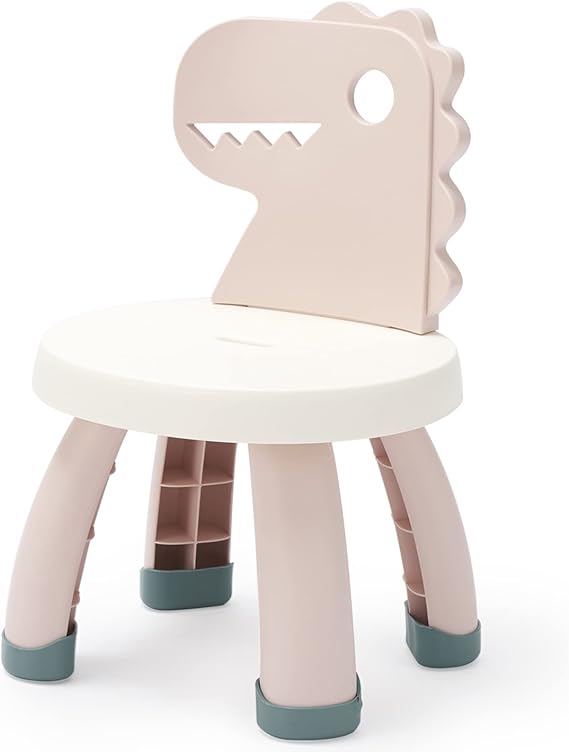 Chair,Plastic Kids Dino Chair,Sturdy Durable and Lightweight Tod