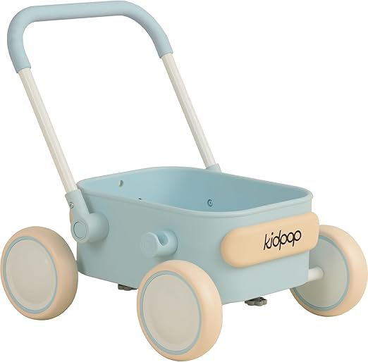 PULA Baby Push Walker with Wheels Toddler Wagon for First Learner Baby